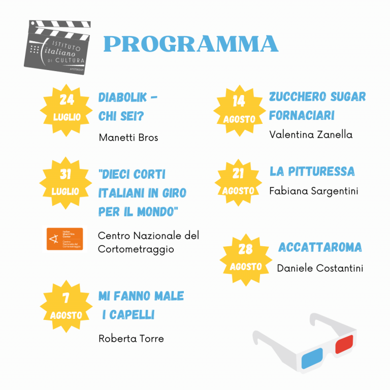 programma cinema d’estate